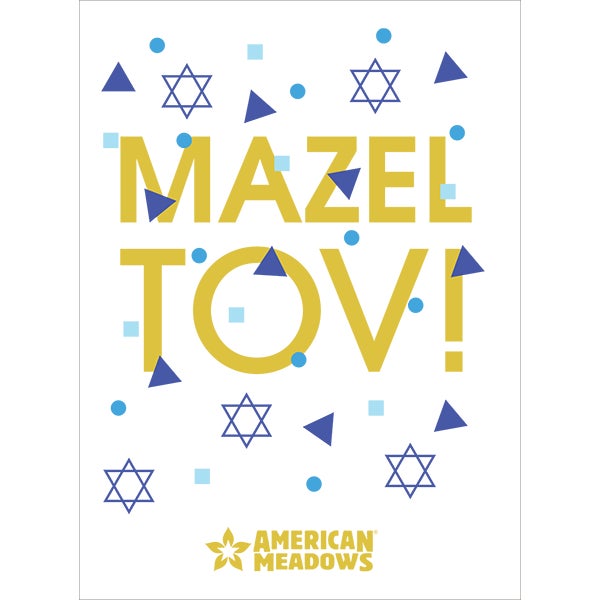 Mazel Tov Seed Packet