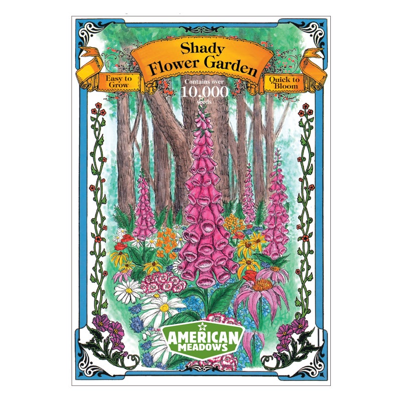 Shady Flower Garden Jumbo Packet
